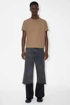 Jersey|Our Legacy Hover T-Shirt I Capers Green Dry Crepe