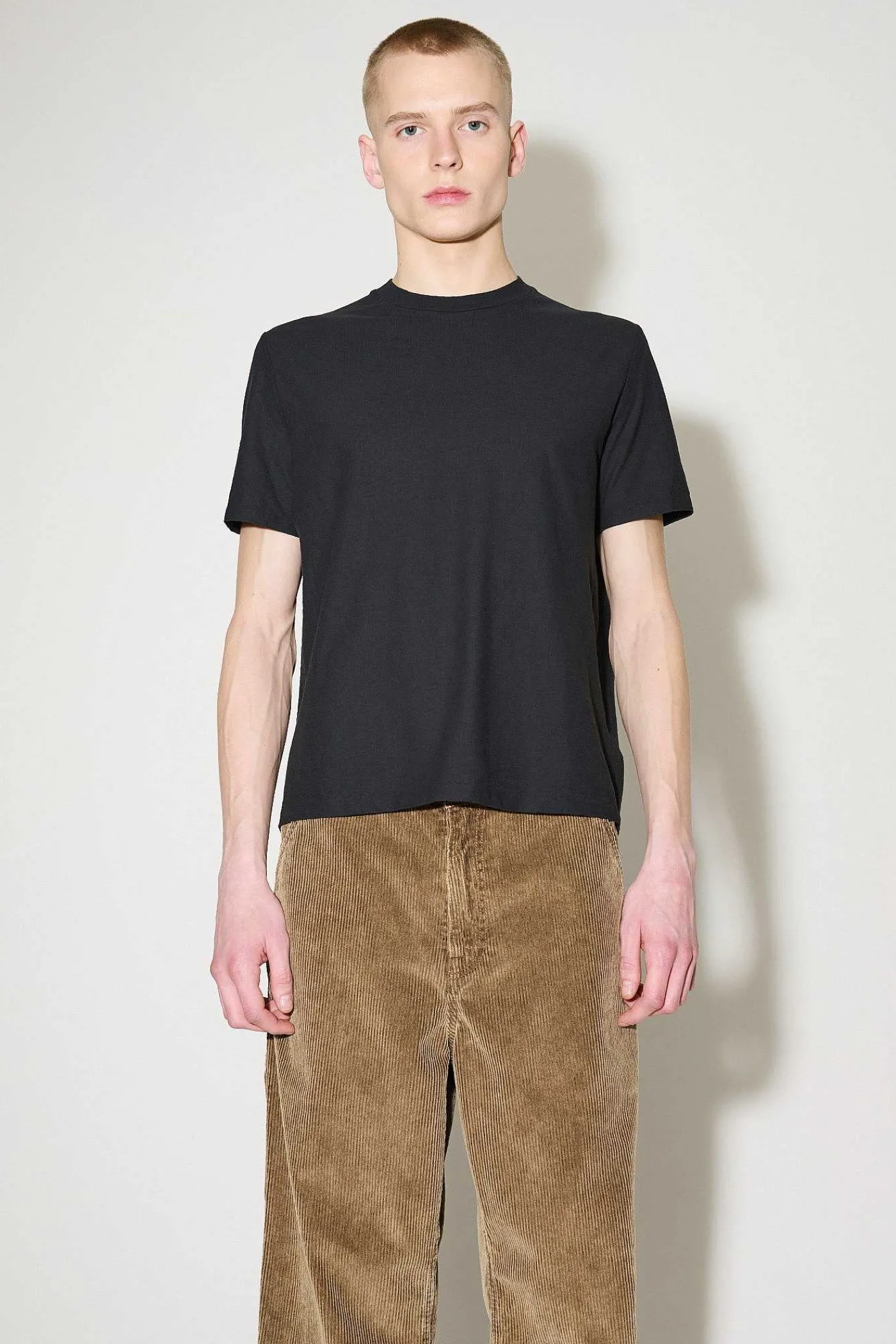 Jersey|Our Legacy Hover T-Shirt Svart Dry Crepe