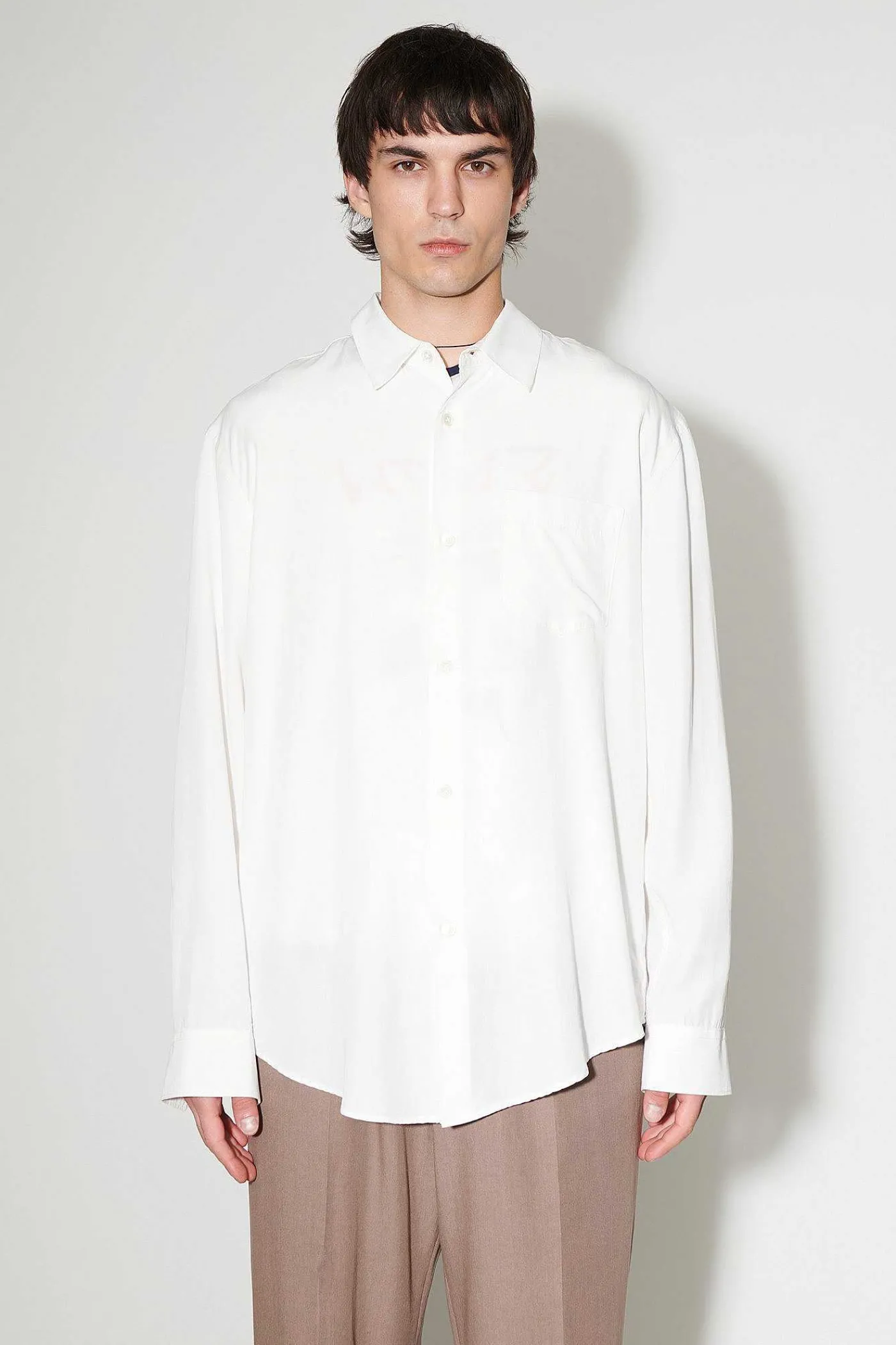 Skjorttyg|Our Legacy Initial Skjorta Off White Lyocell
