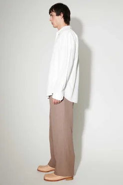 Skjorttyg|Our Legacy Initial Skjorta Off White Lyocell