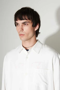 Skjorttyg|Our Legacy Initial Skjorta Off White Lyocell