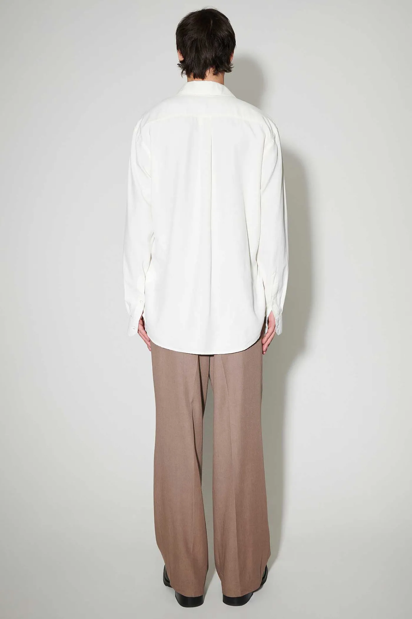Skjorttyg|Our Legacy Initial Skjorta Off White Fine Silk