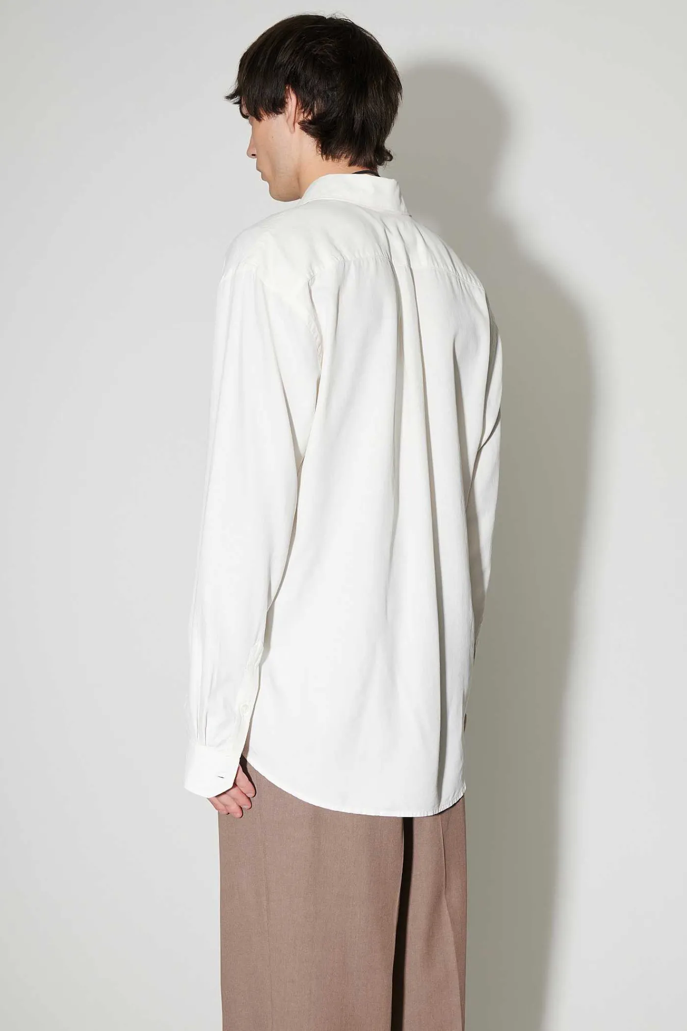 Skjorttyg|Our Legacy Initial Skjorta Off White Fine Silk