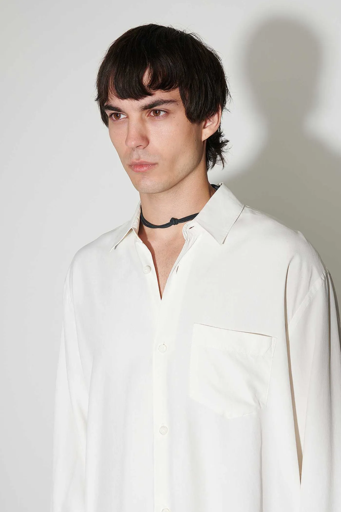 Skjorttyg|Our Legacy Initial Skjorta Off White Fine Silk