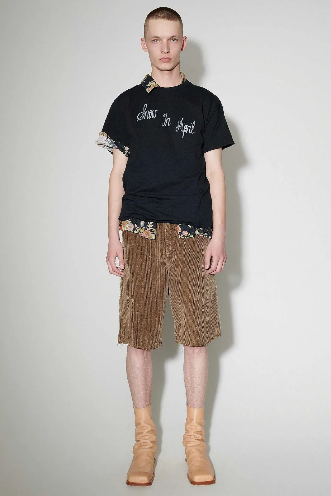 Jeans|Our Legacy Joiner Kort Brun Enzym Splatter Cord