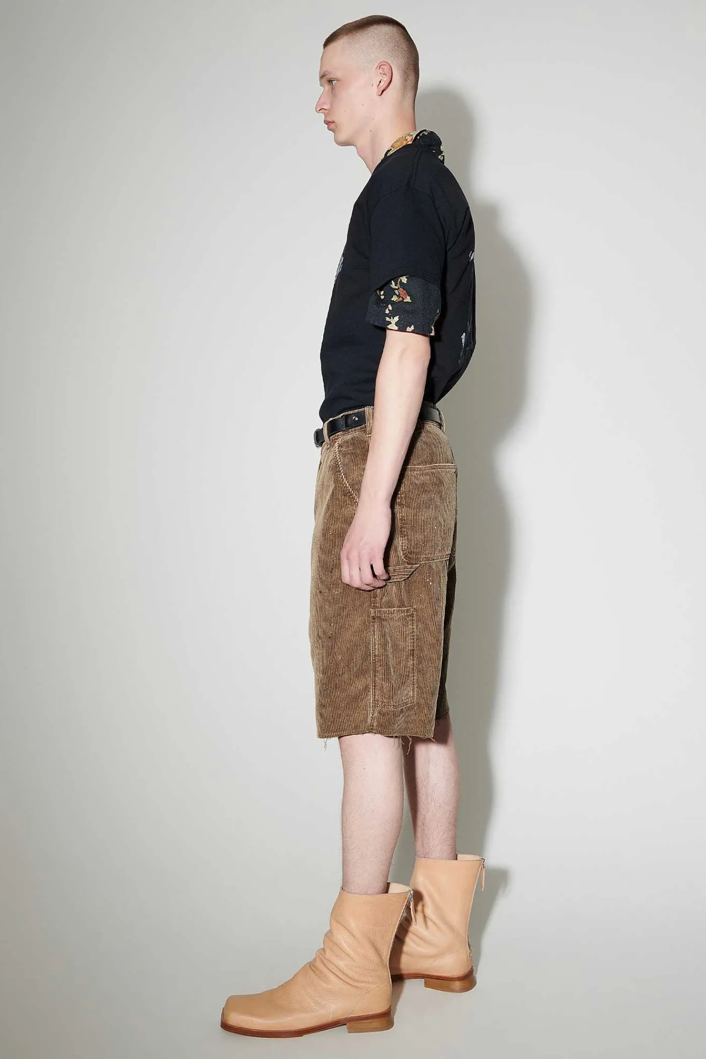 Jeans|Our Legacy Joiner Kort Brun Enzym Splatter Cord