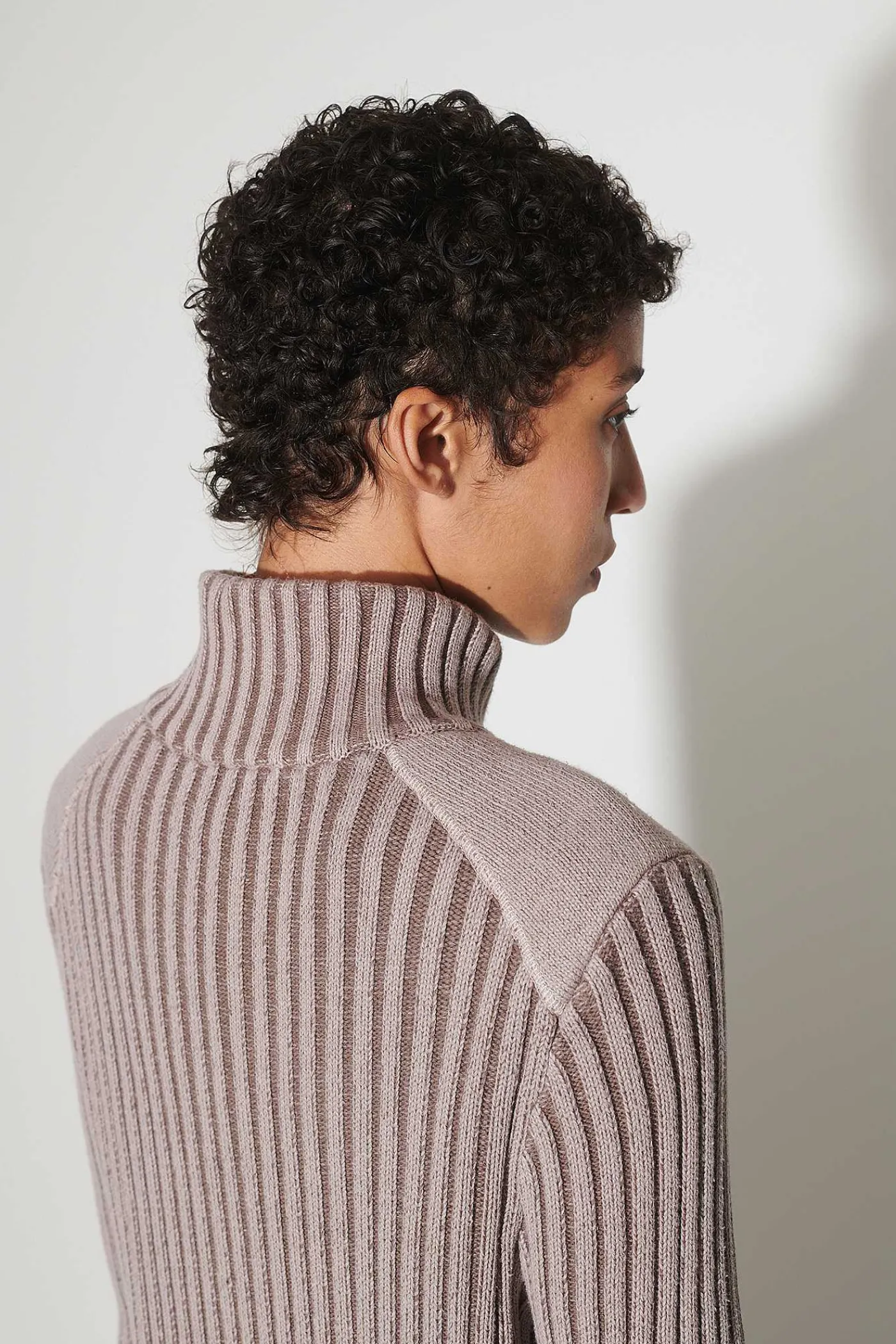 Stickat|Our Legacy Klassisk Zip Cardigan Rosa Cast Cotton Cash