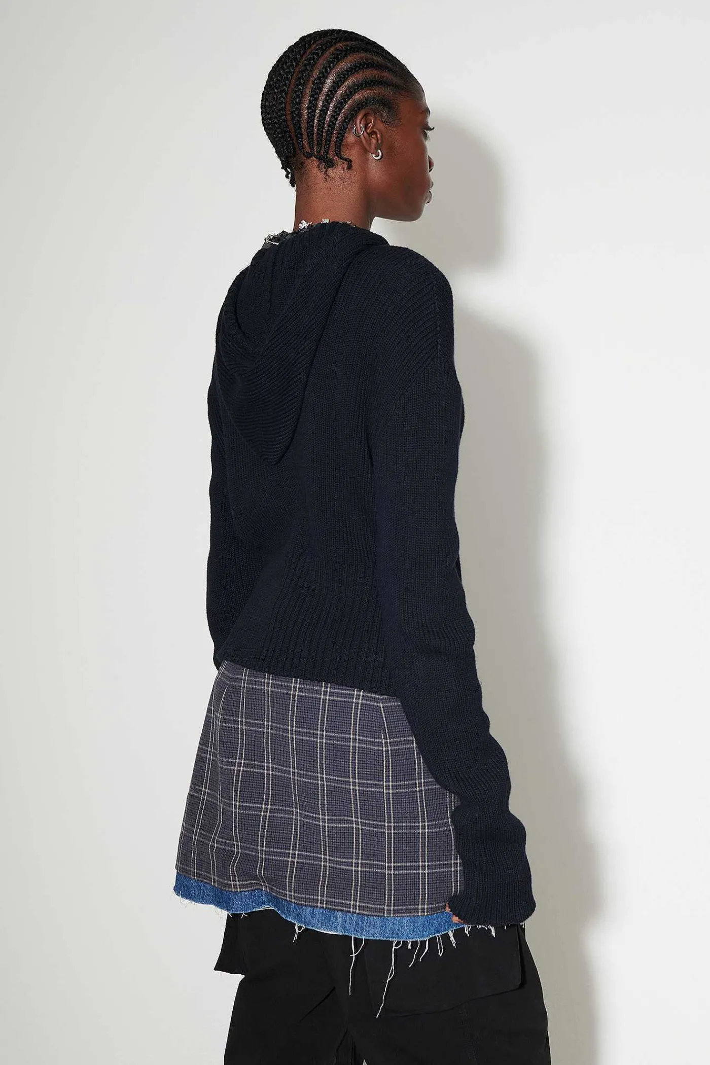 Stickat|Our Legacy Kompakt Huva I Royal Blue Cotton Cash