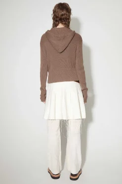 Stickat|Our Legacy Kompakt Huva I Tender Bison Cotton Cash
