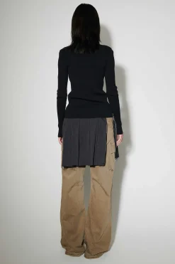 Stickat|Our Legacy Kompakt Rundhalsad Liqouirce Cotton Voile