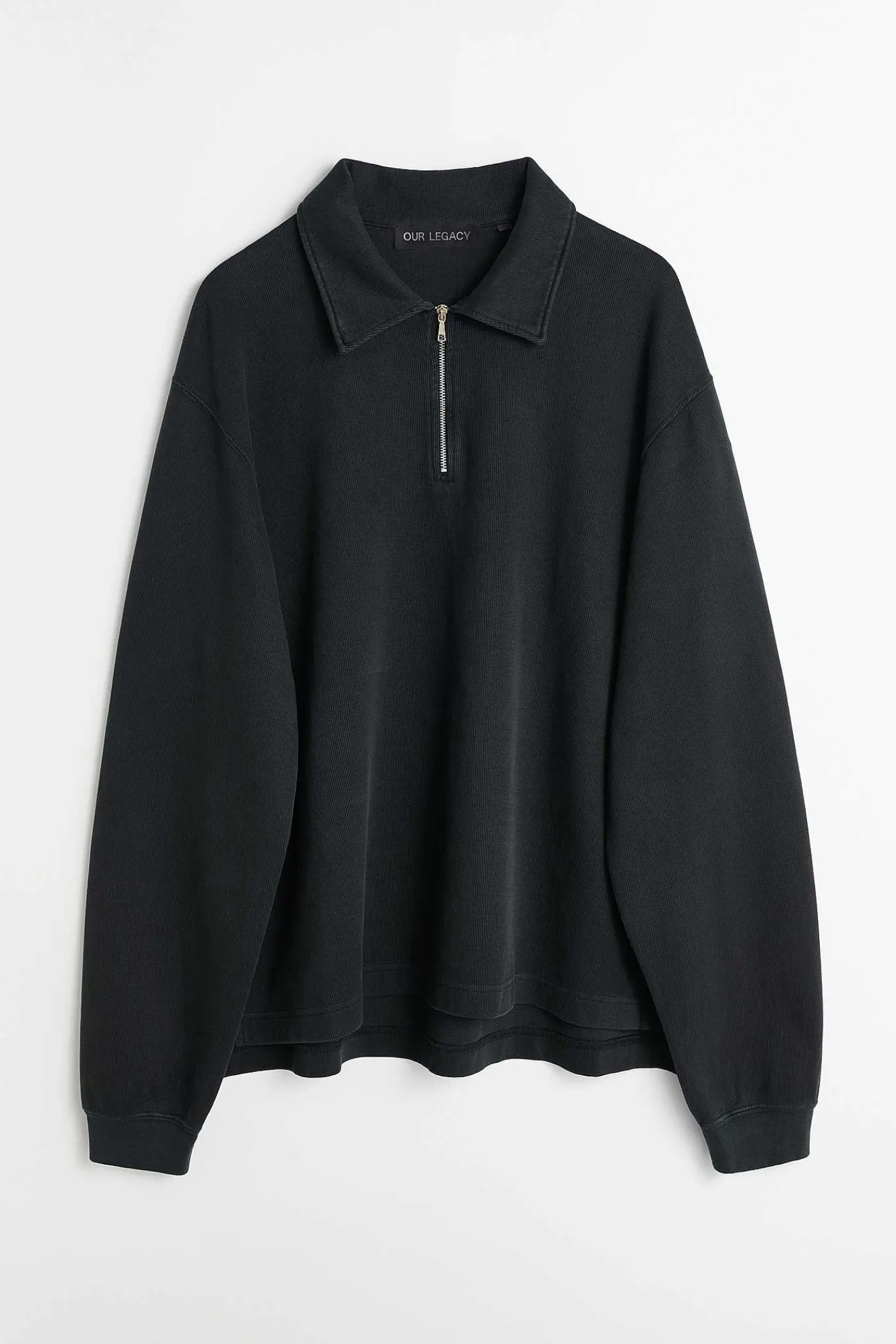 Jersey|Our Legacy Laddtroja Sliten Svart Athletic Rib
