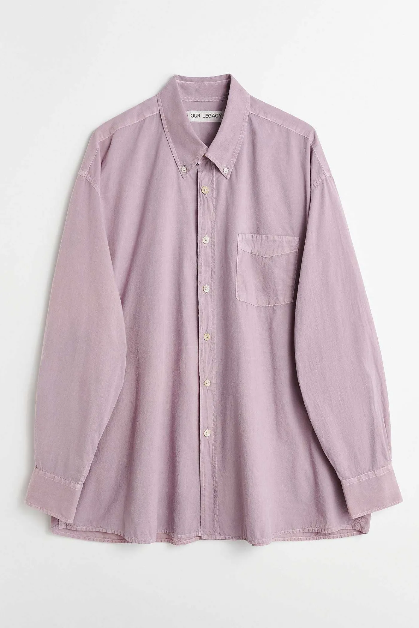 Skjorttyg|Our Legacy Lanad Bd-Skjorta Dusty Lilac Cotton Voile