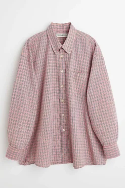 Skjorttyg|Our Legacy Lanad Bd-Skjorta Rosa Kumble Check
