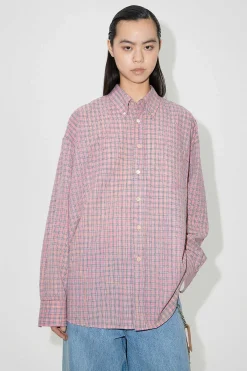 Skjorttyg|Our Legacy Lanad Bd-Troja Rosa Kimble Check