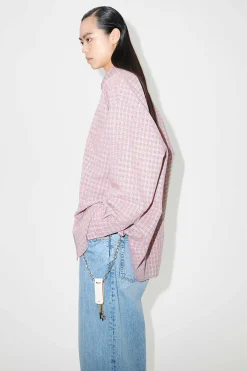 Skjorttyg|Our Legacy Lanad Bd-Troja Rosa Kimble Check