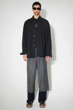Skjorttyg|Our Legacy Lanad Bd-Troja Svart Voile