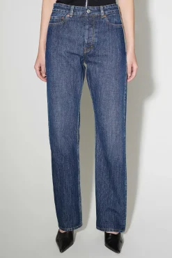 Jeans|Our Legacy Linear Cut Deep Blue Chain Twill