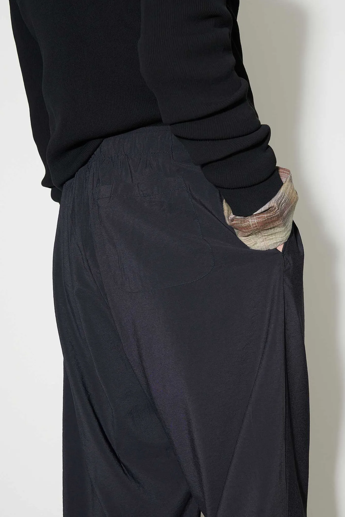 Byxor|Our Legacy Luft Byxor Black Liquid Viscose