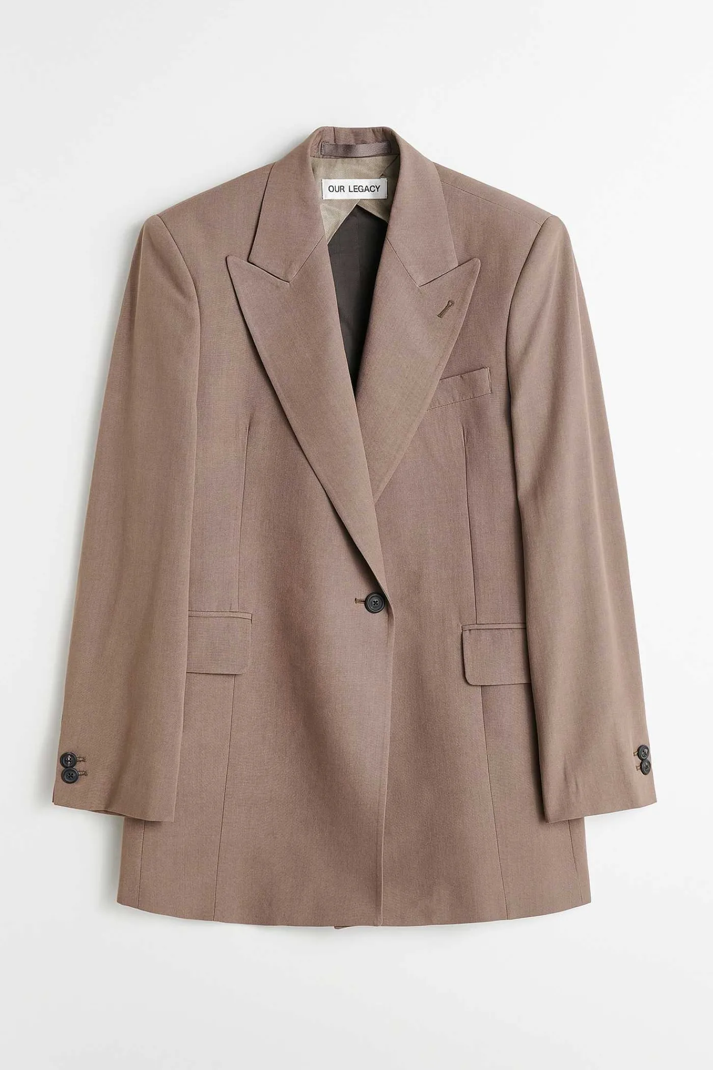Passning|Our Legacy Manta Blazer Muddy Lavender Lyo Wool