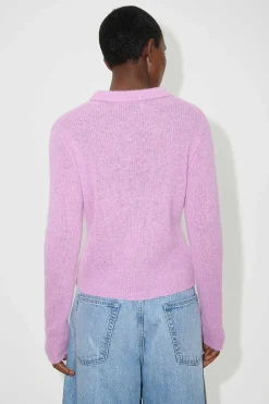 Stickat|Our Legacy Mazzy Polo Candyfloss Fuzzy Alpaca