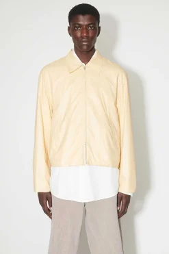Ytterkläder|Our Legacy Minijacka Cream Gummerad Nylon