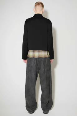 Passning|Our Legacy Minijacka Svart Worsted Wool