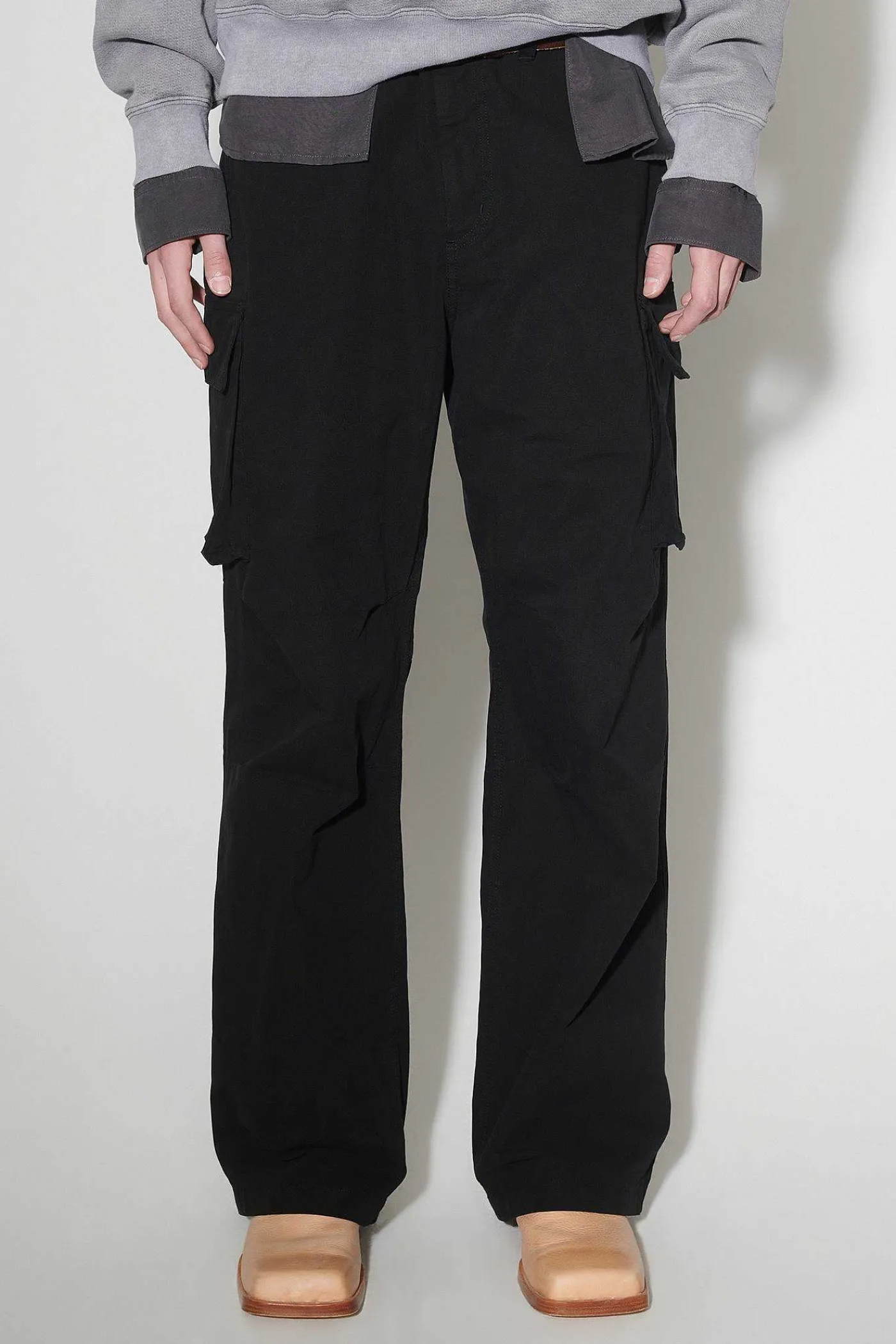 Byxor|Our Legacy Mount Cargo Black Canvas