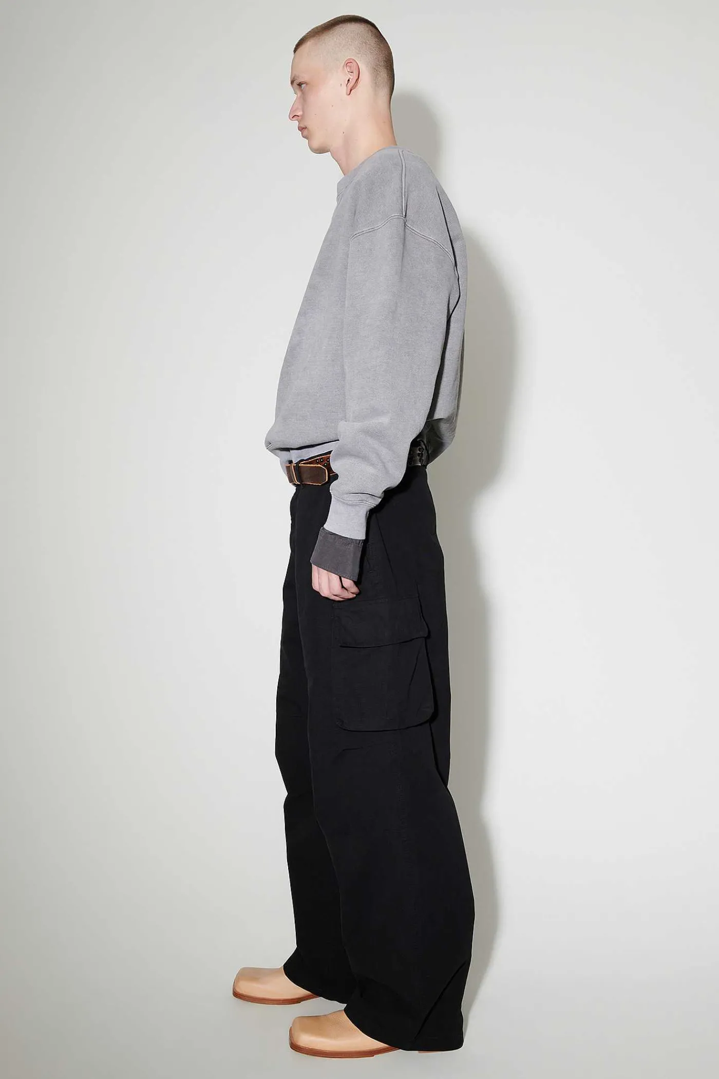 Byxor|Our Legacy Mount Cargo Black Canvas