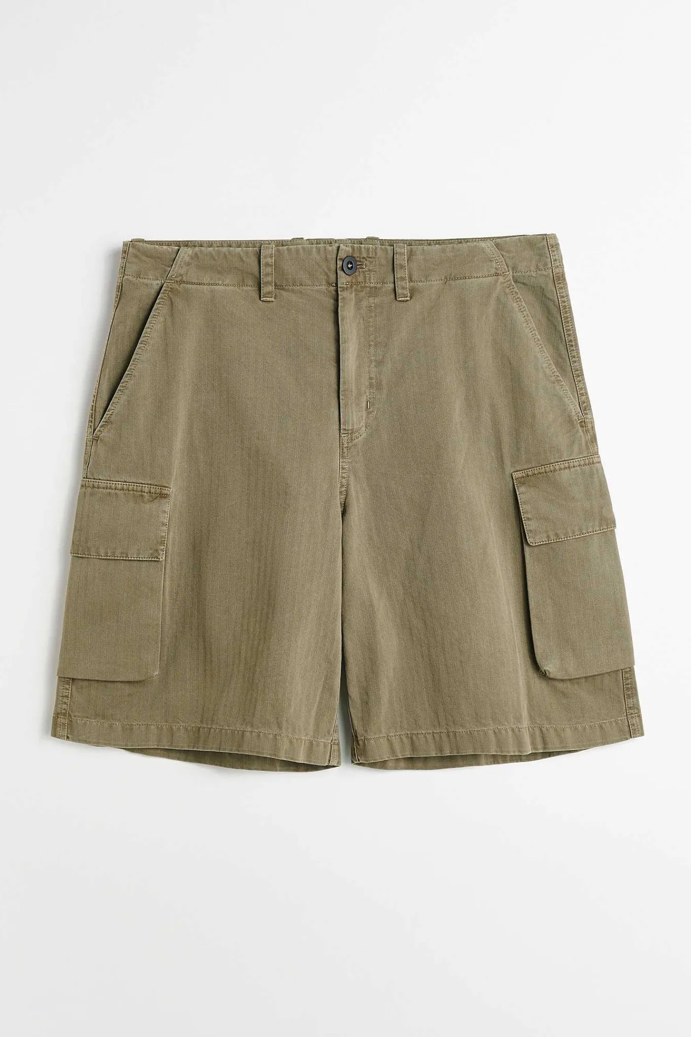 Shorts|Our Legacy Mount Shorts Uniform Olive Herringbone