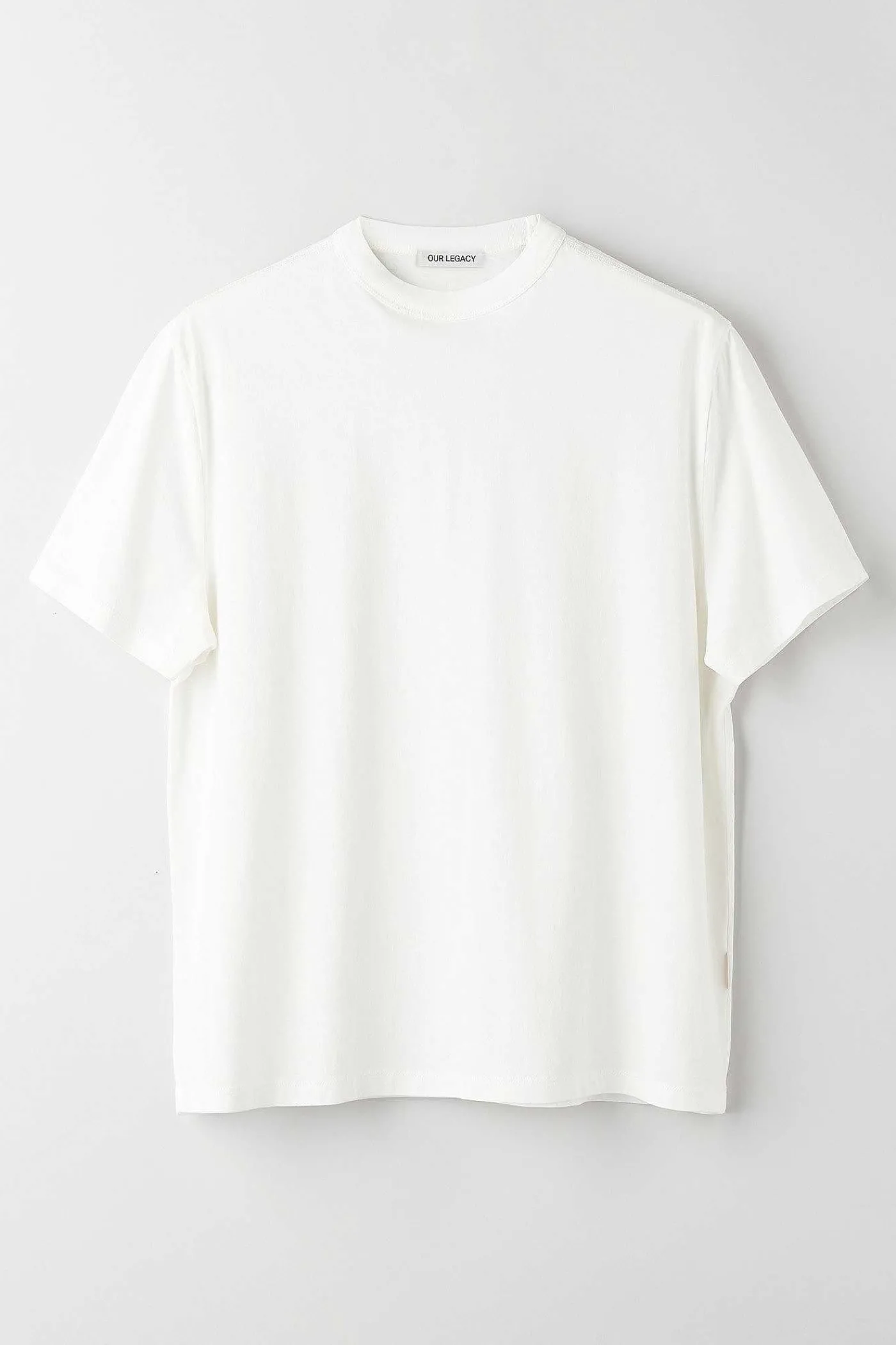 Jersey|Our Legacy Ny Box T-Shirt Vit Clean Jersey