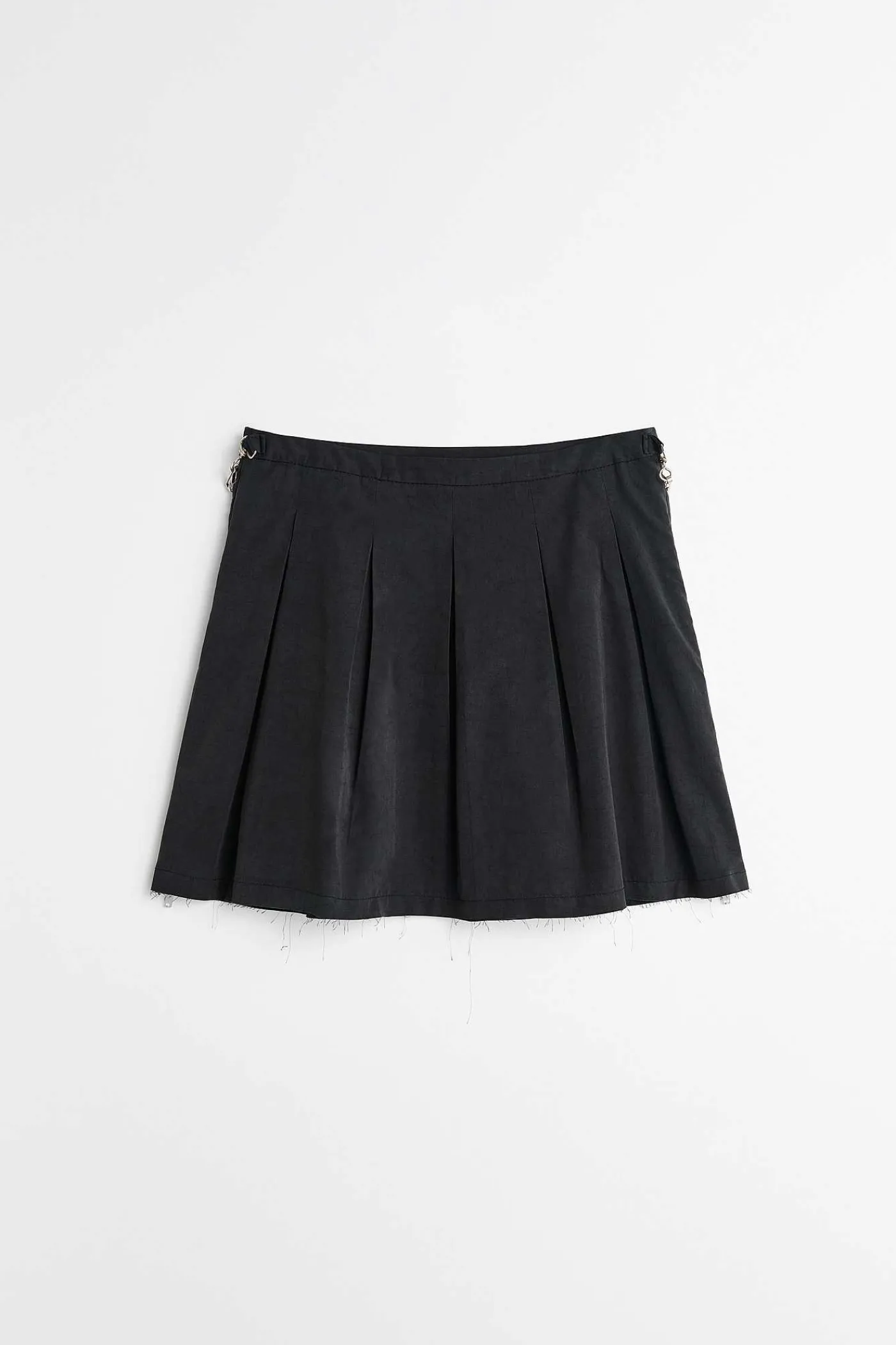 Kjolar|Our Legacy Objekt Kjol Svart Peached Cupro Poplin