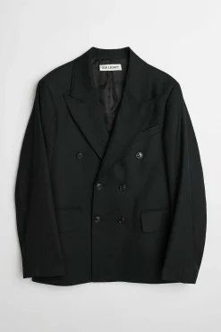 Passning|Our Legacy Okonstruerad Db Blazer Svart Panamaull