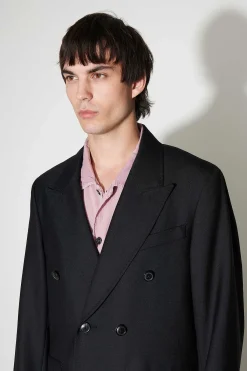 Passning|Our Legacy Okonstruerad Db Blazer Svart Panamaull