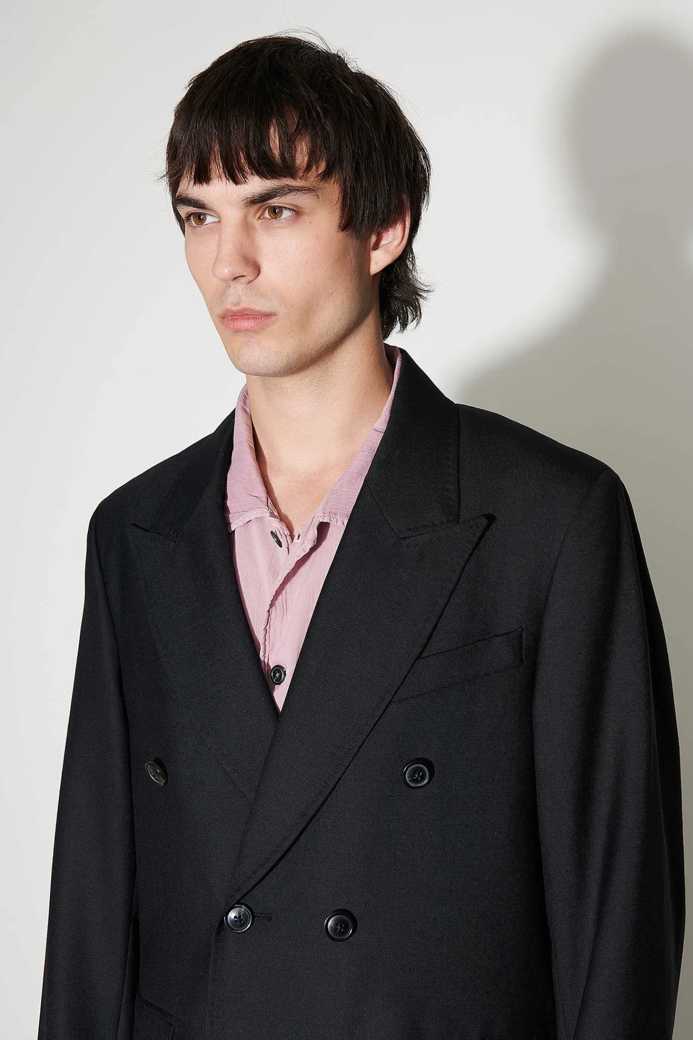 Passning|Our Legacy Okonstruerad Db Blazer Svart Panamaull