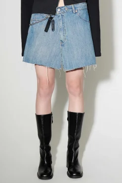 Kjolar|Our Legacy Omslagskjol Mid Blue Denim