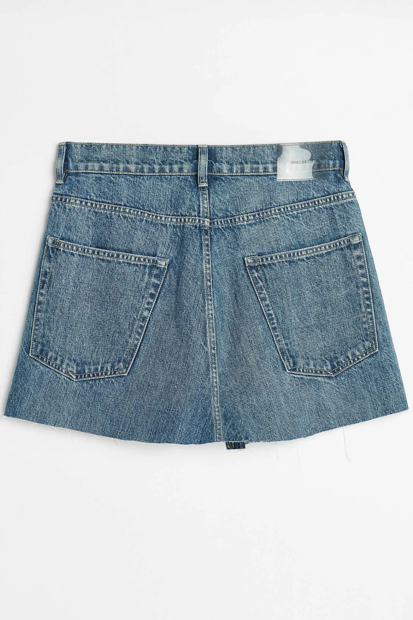 Kjolar|Our Legacy Omslagskjol Mid Blue Denim