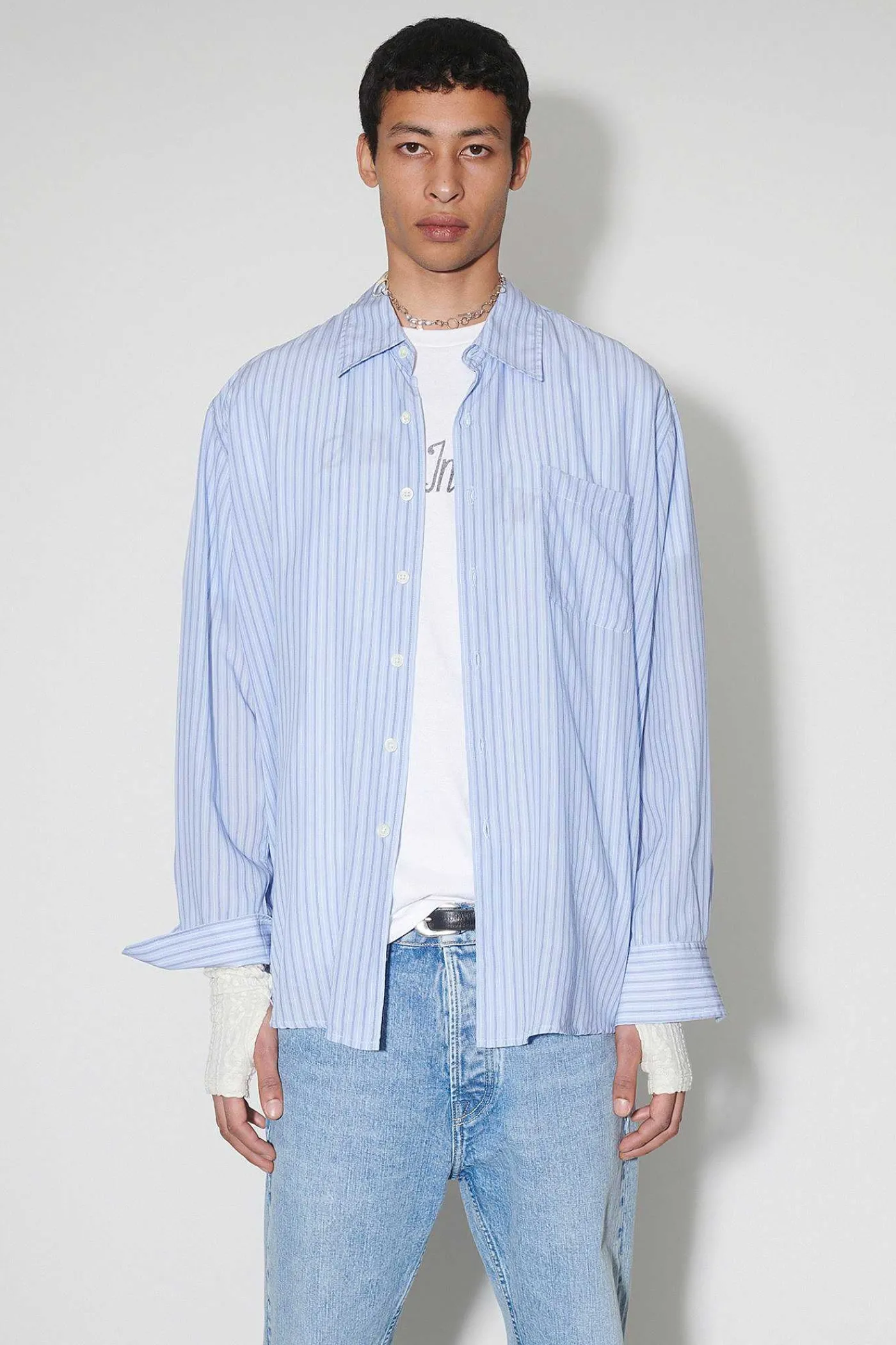 Skjorttyg|Our Legacy Ovan Troja Flat Corp Flytande Tencel