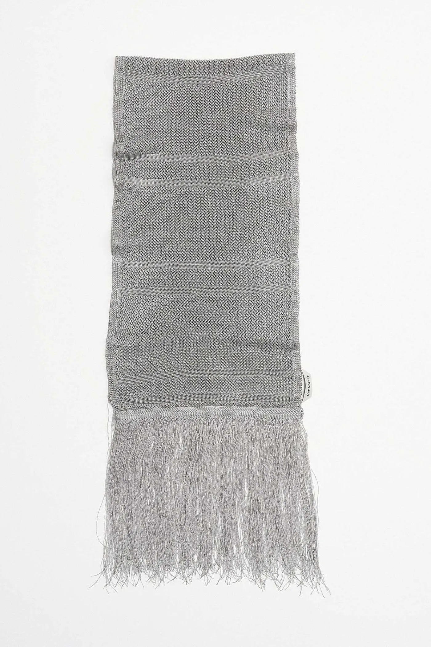 Halsdukar|Our Legacy Piano Scarf Silver Sparkle Crooner Viskos