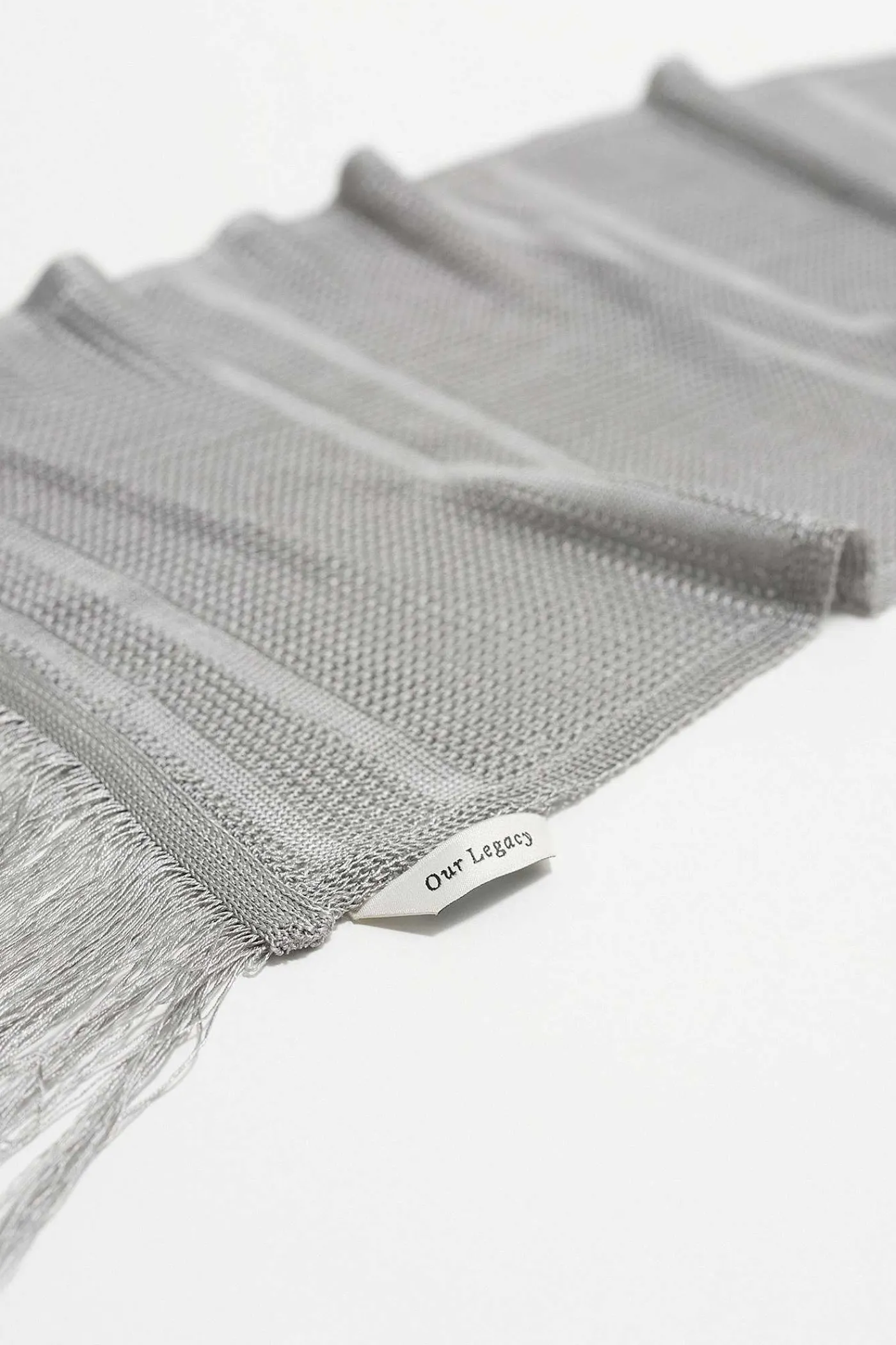Halsdukar|Our Legacy Piano Scarf Silver Sparkle Crooner Viskos