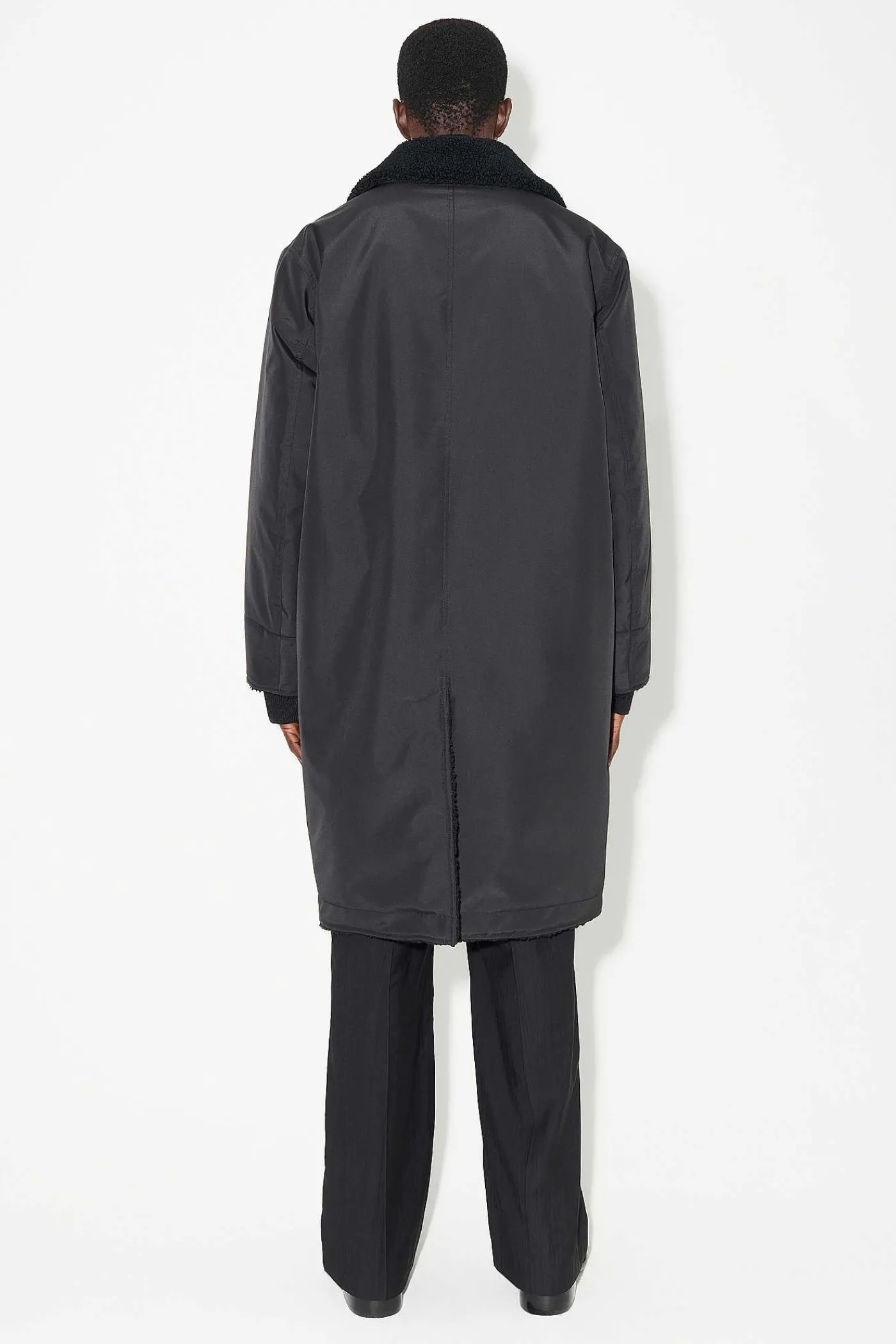 Ytterkläder|Our Legacy Polar Coat Black Compact Tech