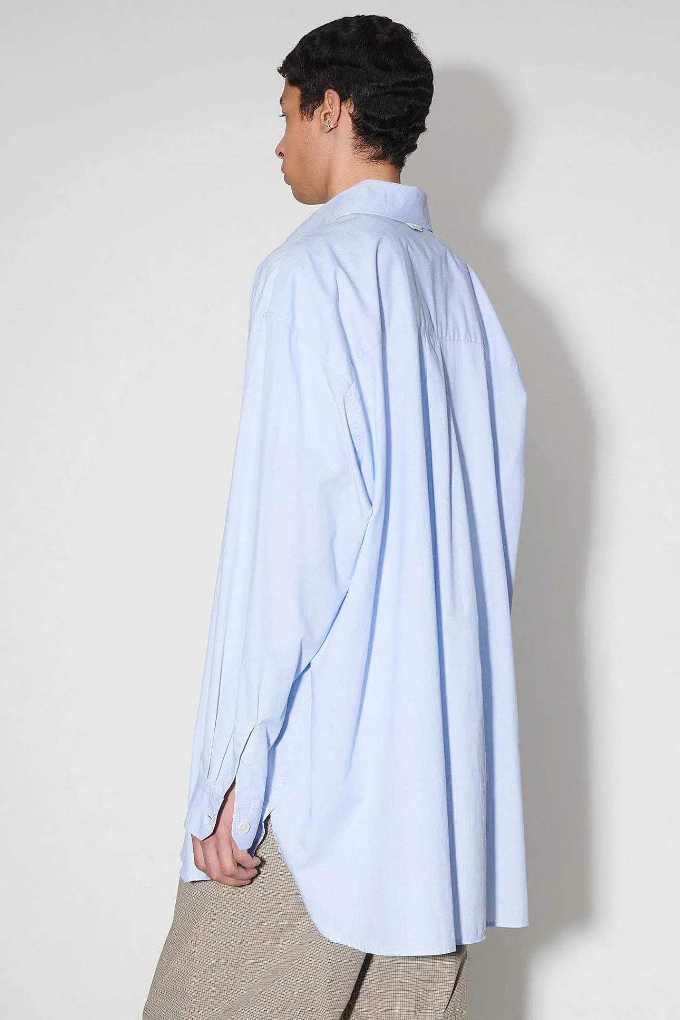 Skjorttyg|Our Legacy Popover Skjorta Azorerna Stripe Seashore Cotton