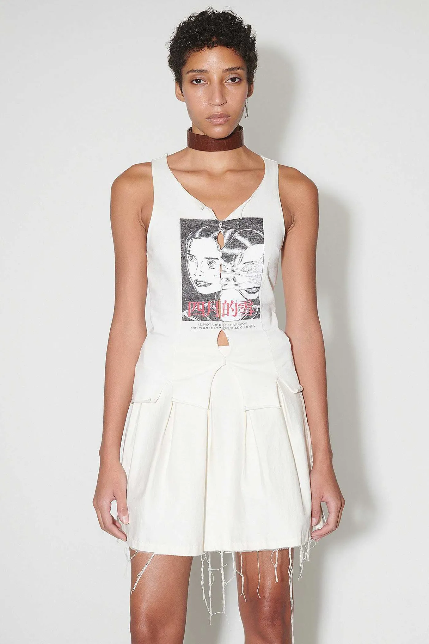 Jersey|Our Legacy Race Singlet Twins Print