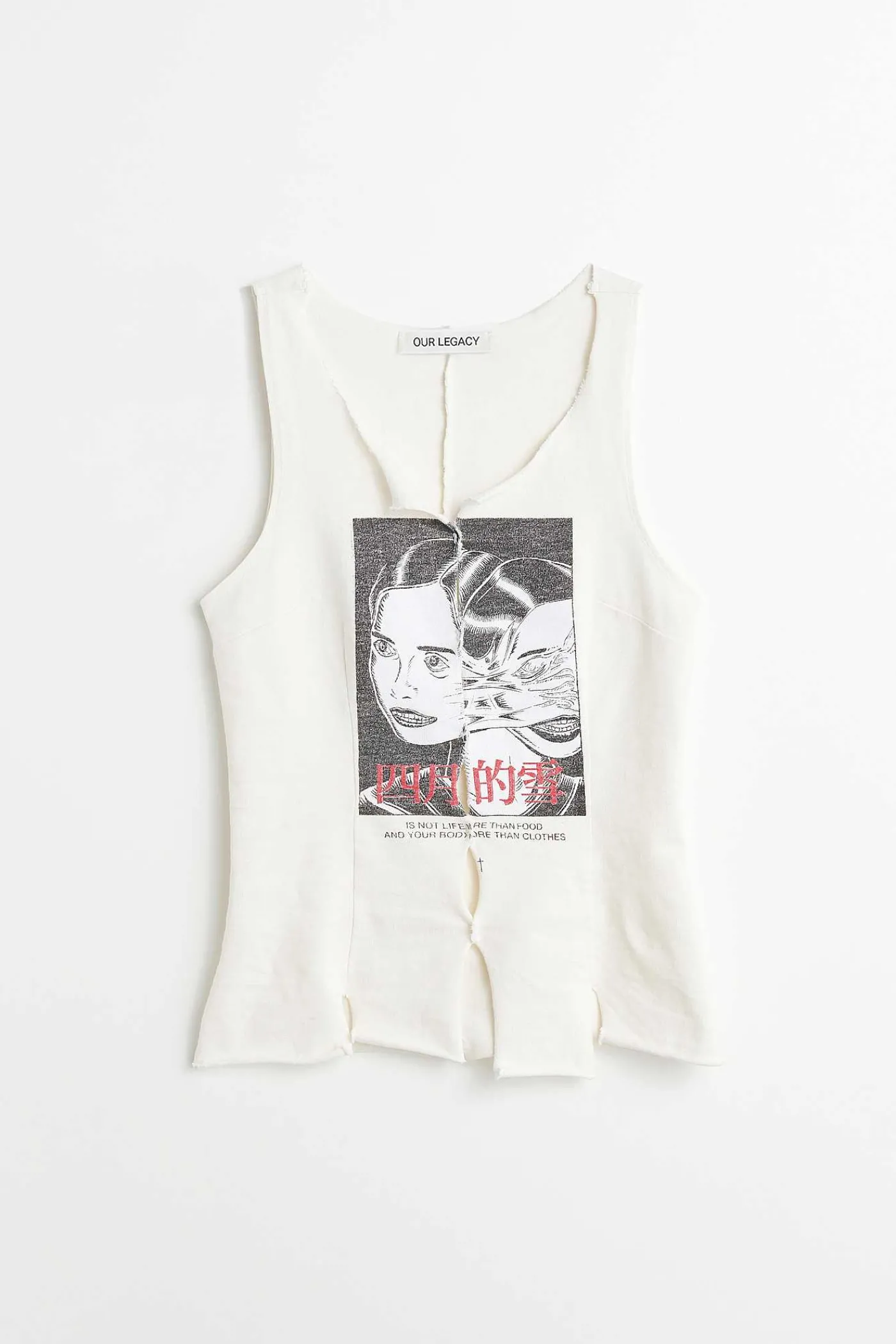 Jersey|Our Legacy Race Singlet Twins Print