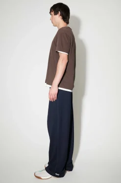 Byxor|Our Legacy Reducerad Byxa Roman Navy Olympic Viscose