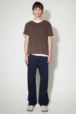 Byxor|Our Legacy Reducerad Byxa Roman Navy Olympic Viscose