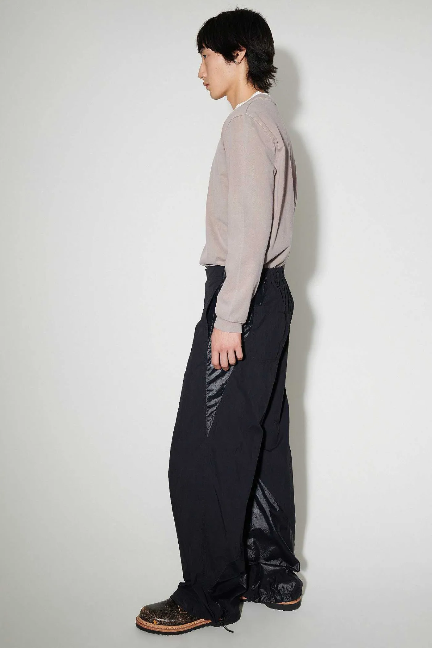 Byxor|Our Legacy Roam Byxa Djupsvart Ruff Nylon