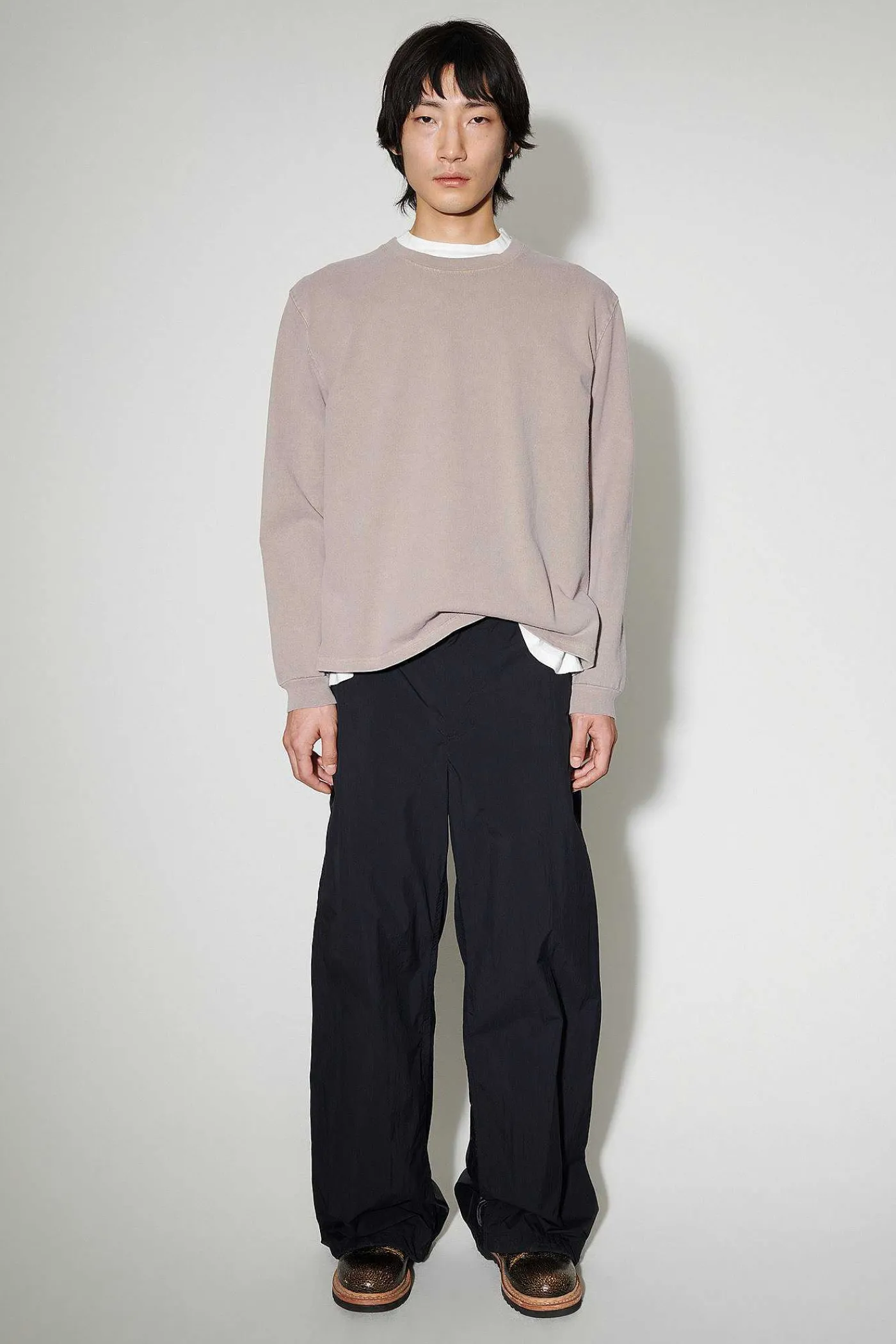 Byxor|Our Legacy Roam Byxa Djupsvart Ruff Nylon