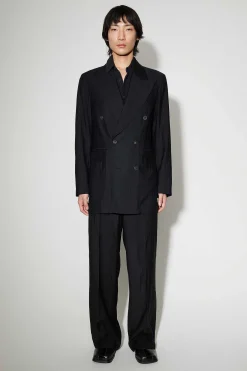 Passning|Our Legacy Sharp Db Blazer Svart Erfaren Viskos