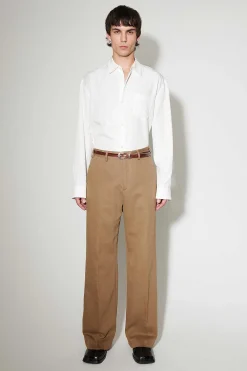 Byxor|Our Legacy Sjomansbyxa Oliv Trasig Satin