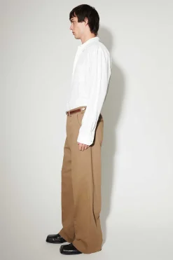 Byxor|Our Legacy Sjomansbyxa Oliv Trasig Satin